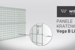 Panel ogrodzeniowy ogrodzenie panelowe ocynk