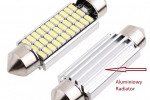 Żarówka C5W Rurkowa 36 mm 27 LED 4014 SMD