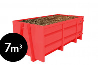 Kontenery 4m3,7m3 na gruz i odpady budowlane
