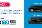 Tunery Dekodery DVB-T2 Kruger&Matz + Kabel HDMI