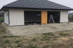 Garaż z płyty betonowej , garaże