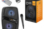 KOLUMNA GŁOŚNIK LTC 2x60W BLUETOOTH USB FM MIC