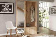 Garderoba z Lustrem BIS Jarstol, 120*33*196cm.