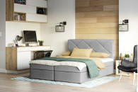 Łóżko Kontynentalne KROSS z Materacem BONELL