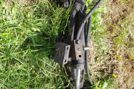 Belka zawieszenie wspomaganie wózek widłowy rak