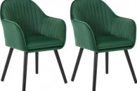 Krzesło do salonu, jadalni, kuchni, zielone