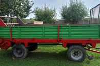 Rozrzutnik obornika dwuosiowy