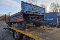 Przyczepa rolnicza autosan d50 6 ton do balotów