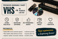 Przegrywanie kaset VHS na pendrive/ dysk