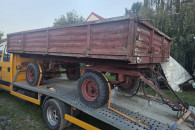 Przyczepa rolnicza autosan D-45 3.5t wywrotka k