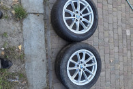 Sprzedam 4 felgi ori BMW 17" z oponami Dunlop 2