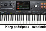 Korg pa3x pa4x (pa2x/pa900) szkolenie, kurs