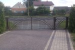 Brama skrzydłowa lub przesuwna z furtką NOWOŚĆ