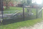 Brama skrzydłowa z furtką NOWOŚĆ