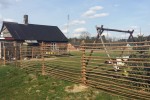 Dom drewniany o powierzchni 45 m2 w gw. Warta