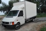VOLKSWAGEN LT40 NA BLIŹNIAKU, KONTENER NA KAT.B