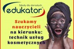 Nauczyciel kosmetyki w szkole dla dorosłych