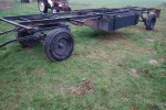 Przyczepa platforma do ciągnik traktor ursus