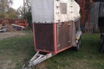 Przyczepa do przewozu koni bydła 1350kg zarejes